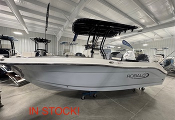 2026 Robalo 202 EX Alloy Gray Boat